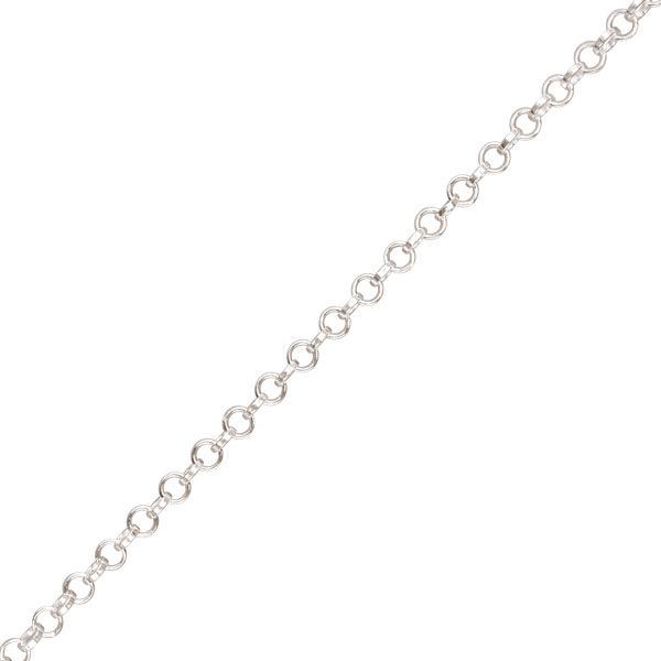 Erbskette rund 1618D Silber diamantiert, Breite ca. 1,8 mm