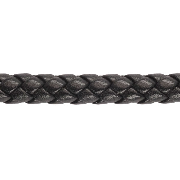 Leder geflochten deluxe Ø 6,5 mm