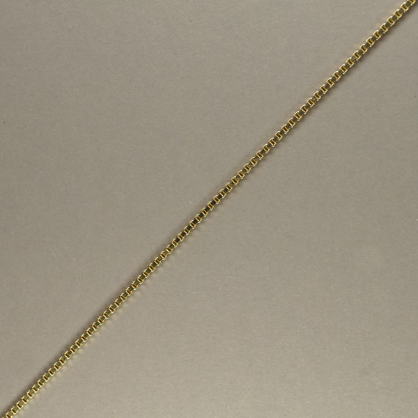 Venezianerkette vierkant 1518 Gold