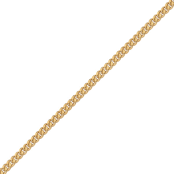 Panzerkette flach 13050 Gold