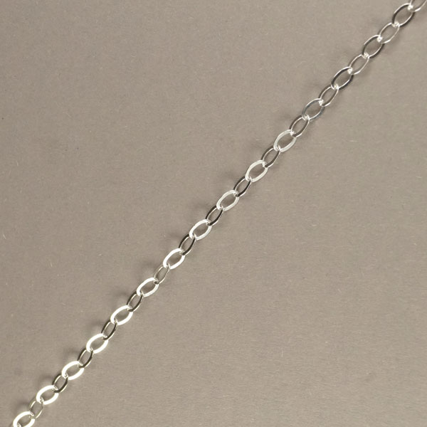 Ankerkette 1763 Silber flach extra-weit