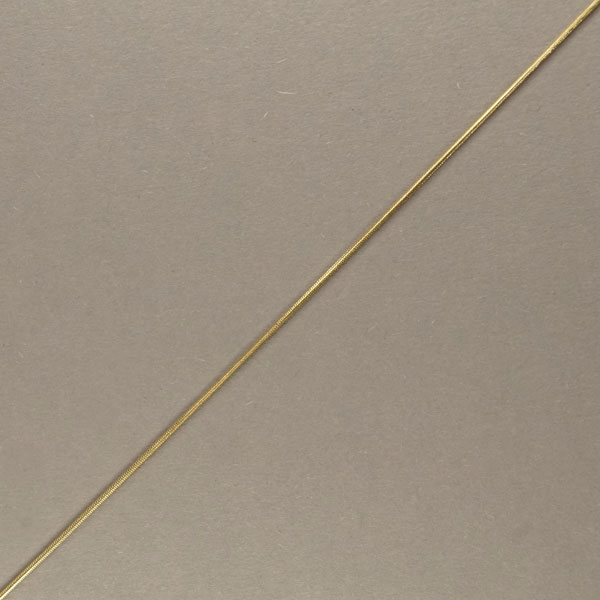 Schlangenkette rund 1409 Gold