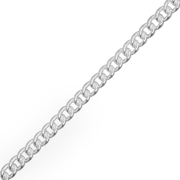 Panzerkette rund 13080R Silber