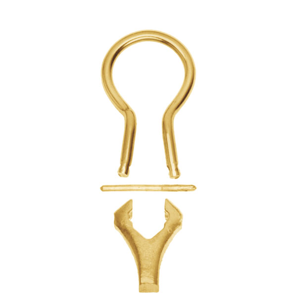 Omegaohrclip 29B mit Böckchen
