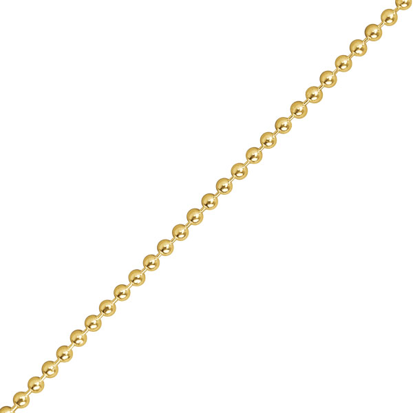 Kugelkette 1015 Gold