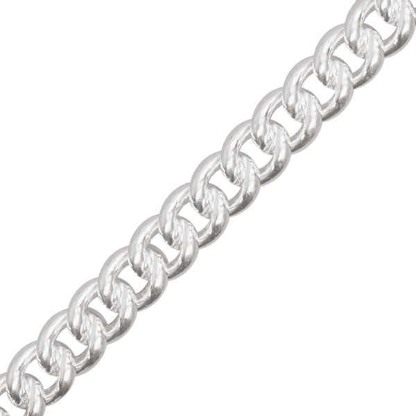 Panzerkette rund 13150R Silber