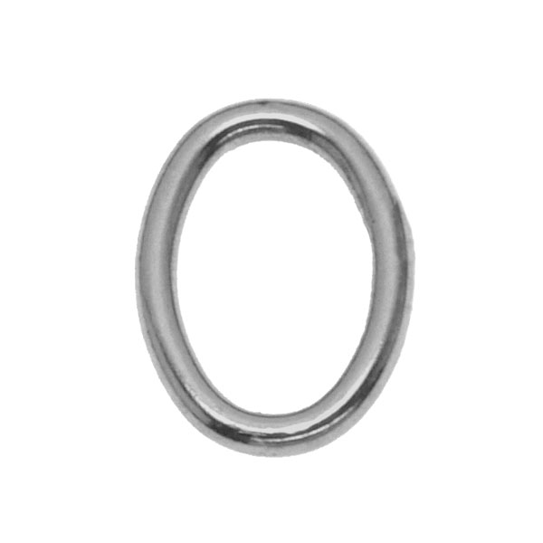 Biegering oval 9,0 mm gelötet