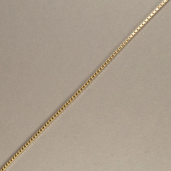 Venezianerkette vierkant 1515 Gold